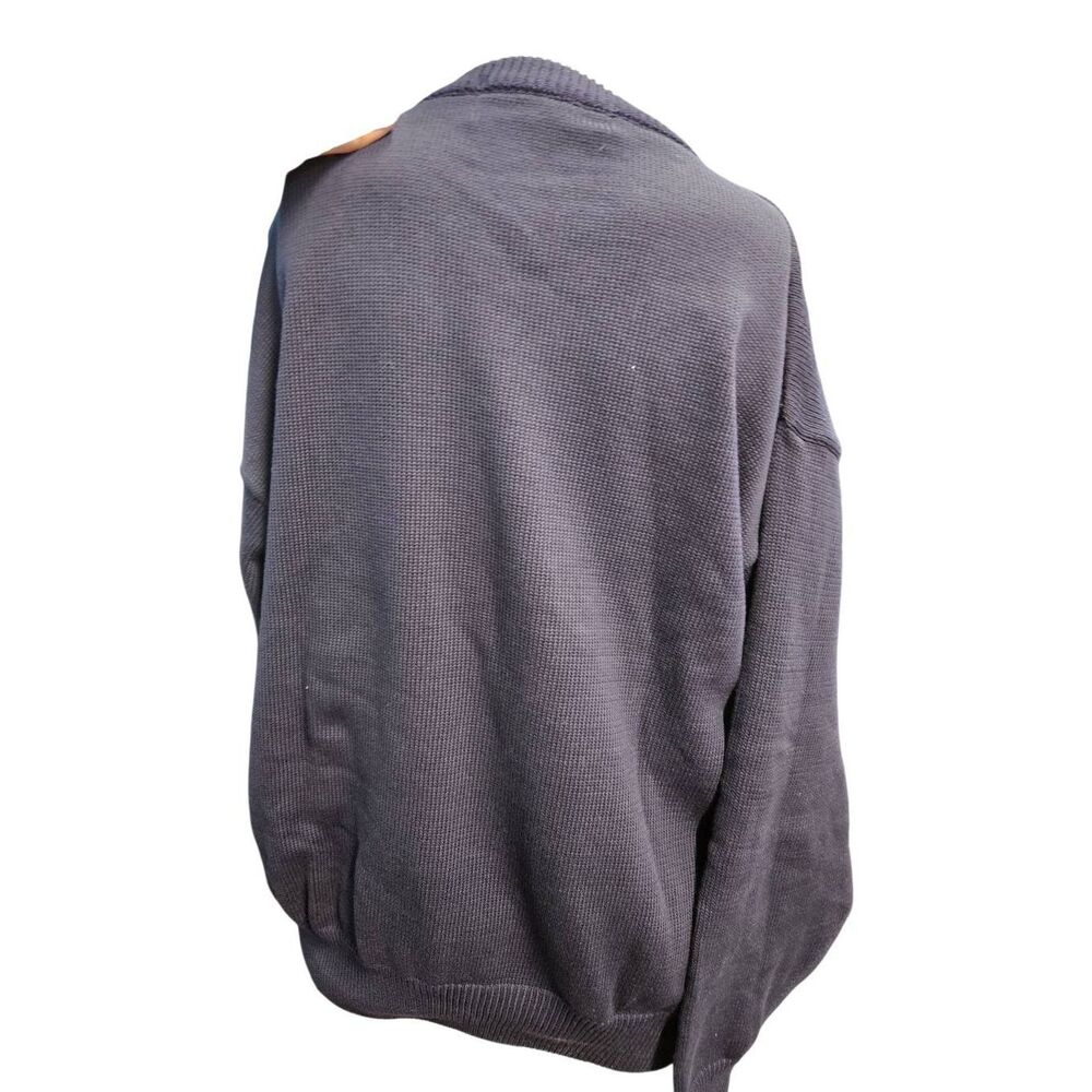 US Naval Academy Blue Cotton Sweater Mens Size XL - Picture 4 of 8